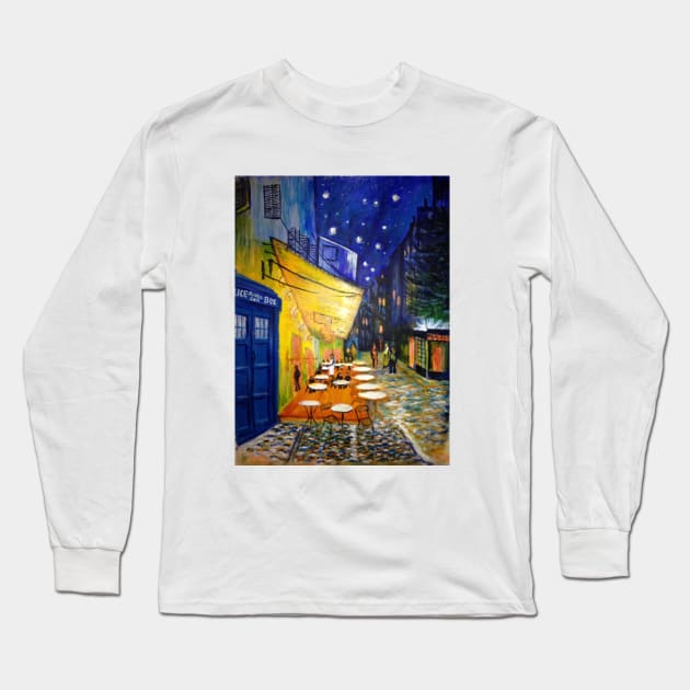 Van Gogh and the Doctor Long Sleeve T-Shirt by havenhill studios